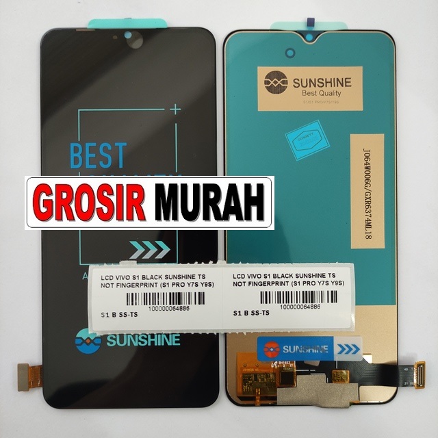 LCD Vivo S1 Sunshine untuk S1 Pro / Y7S / Y9S (Non Fingerprint)
