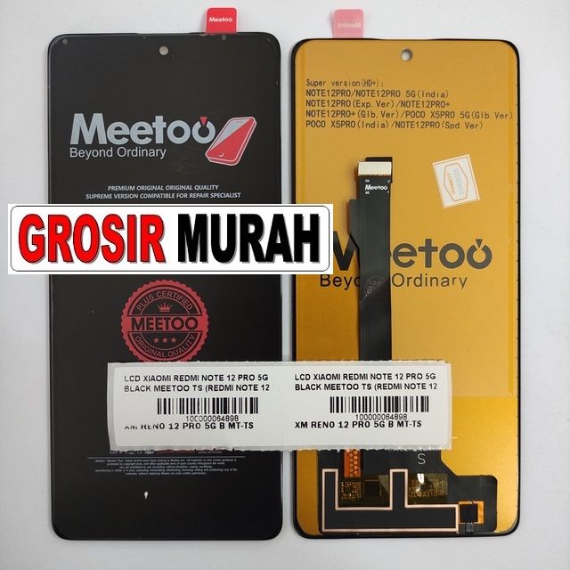 Lcd Redmi Note 12 Pro 5G Meetoo Redmi Note 12 Pro Plus 5G Poco X5 Pro 5G