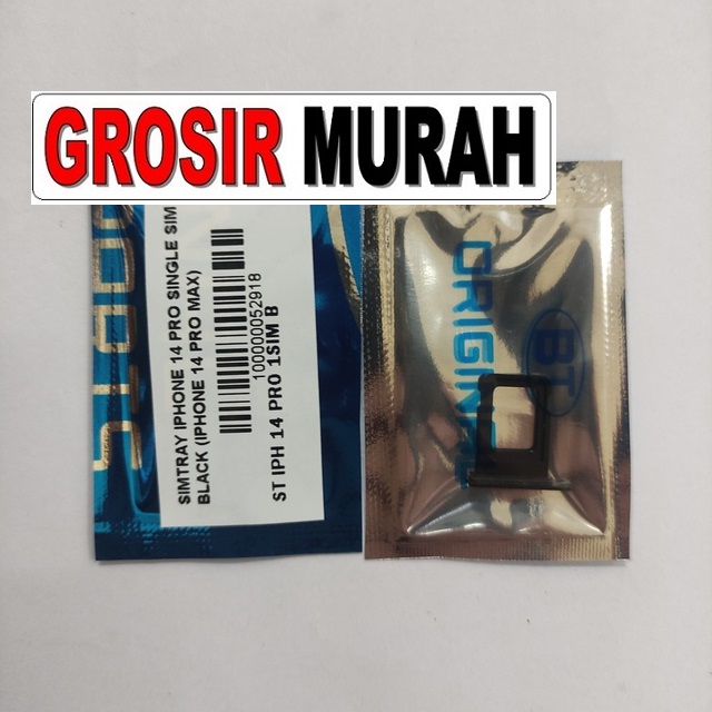 Simtray Iphone 14 Pro Iphone 14 Pro Max Single Sim Black