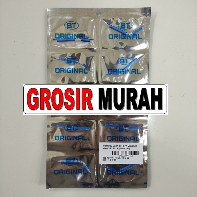 Tombol Luar On Off Volume Vivo Y93 Biru