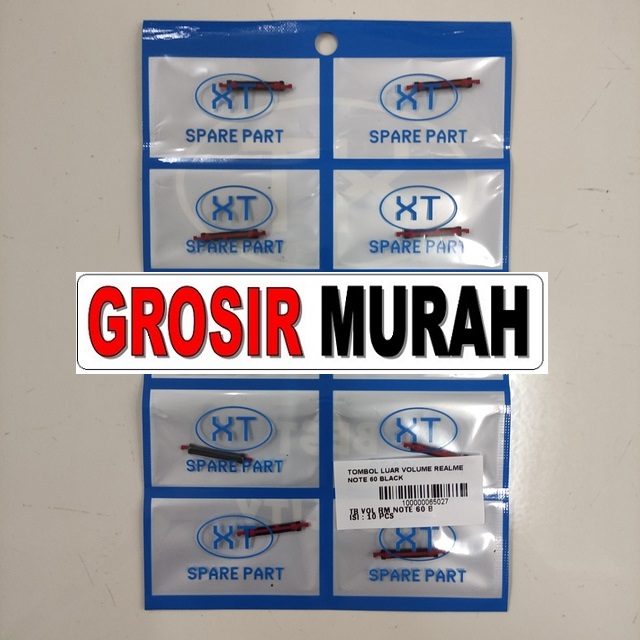 Tombol Luar Volume Realme Note 60 Black