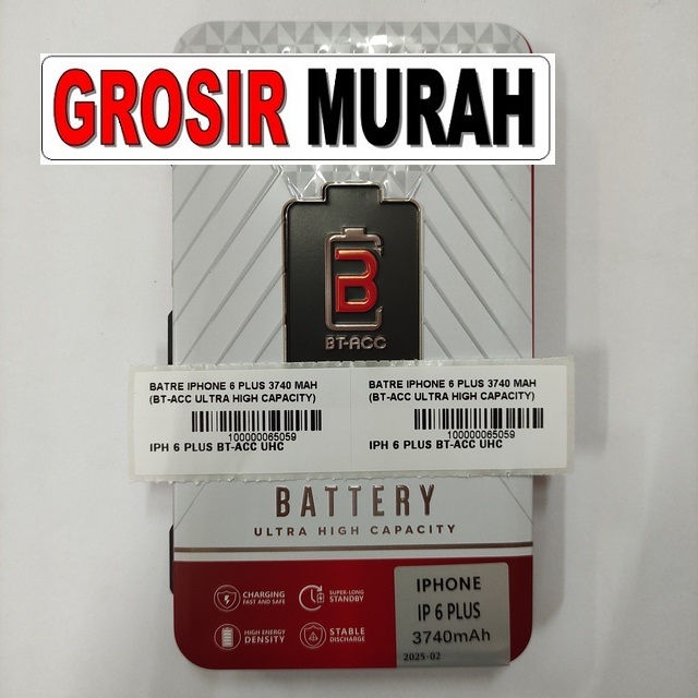 Batre iPhone 6 Plus Bt-Acc Ultra High
