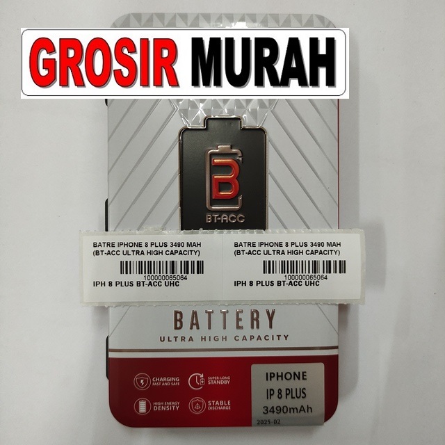 Batre iPhone 8 Plus Bt-acc Ultra High