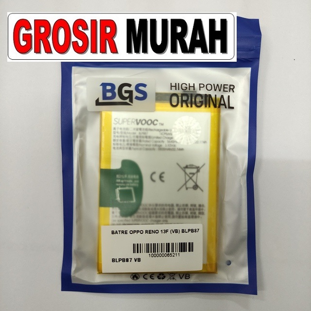 Batre Oppo Reno 13F VB BLPB87