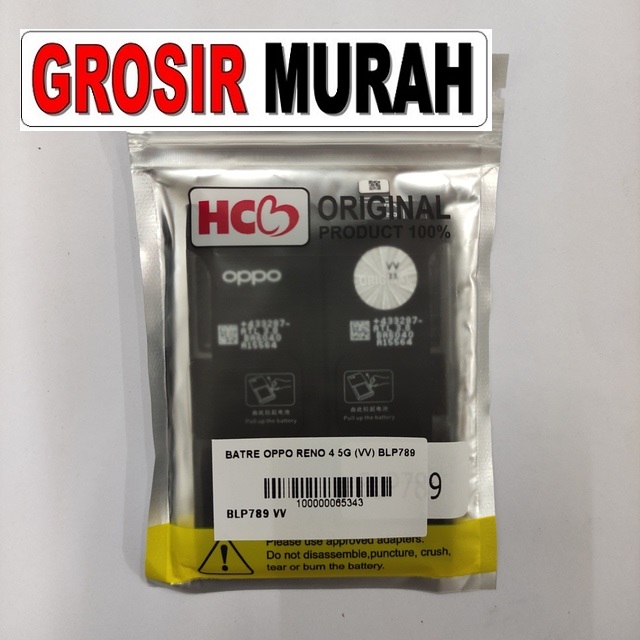 Batre Oppo Reno 4 5G BLP789 VV