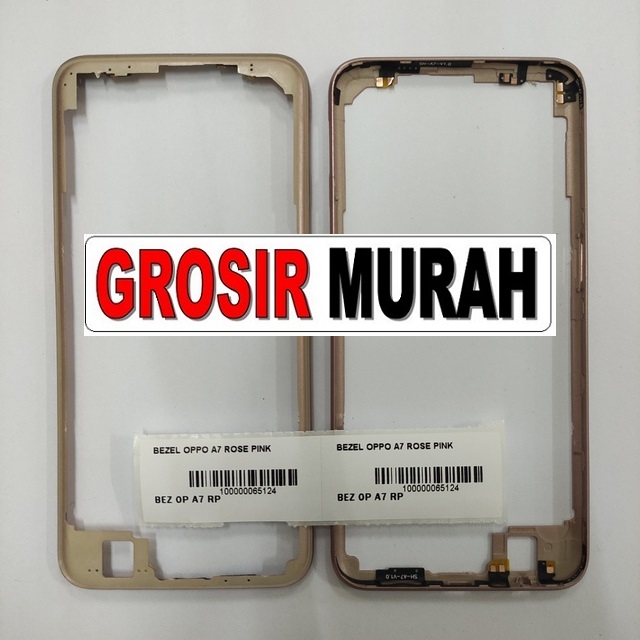 Bezel Oppo A7 Rose Pink