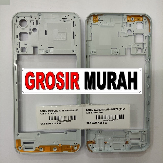Bezel Samsung A155 A156 A15 4G A15 5G White