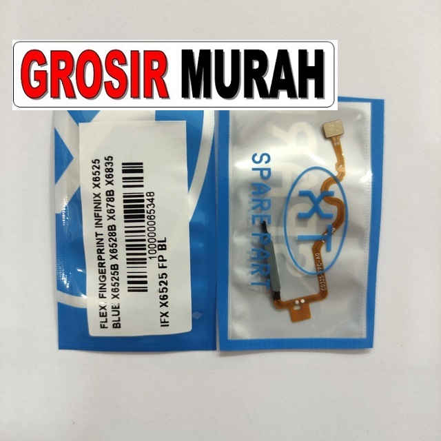 Flexi Fingerprint Infinix X6525 X6525B X6528B X6532 X6827 X6835B X6837 Smart 8 Pro X6531 Blue