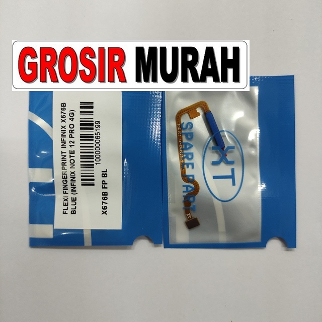 Flexi Fingerprint Infinix X676B Note 12 Pro 4G Blue