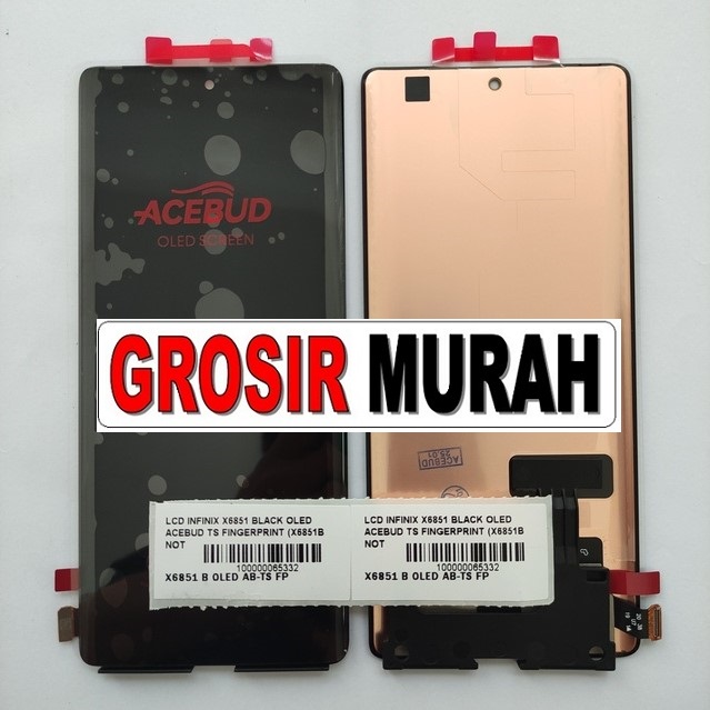 LCD Infinix X6851 OLED Acebud Note 40 Pro 4G 5G Note 40 Pro Plus