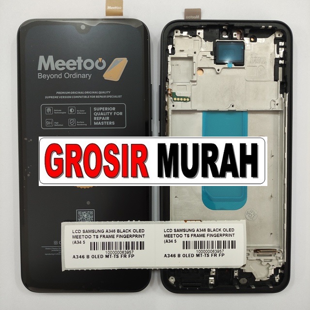 LCD Samsung A346 OLED Meetoo Frame Fingerprint A34 5G