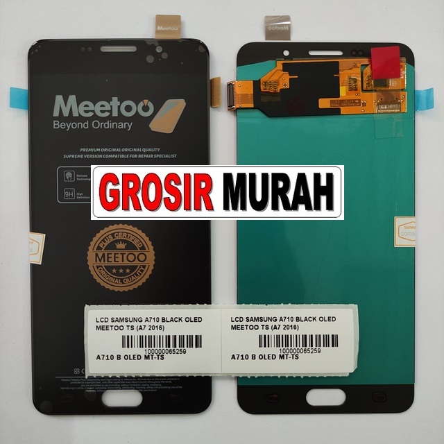 LCD Samsung A710 OLED Meetoo A7 2016 Black
