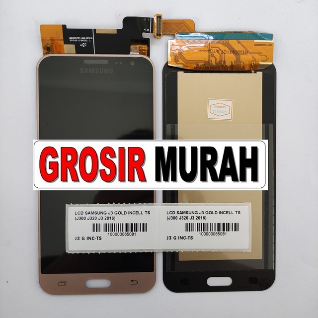 LCD Samsung J3 Incell J300 J320 J3 2016 Gold