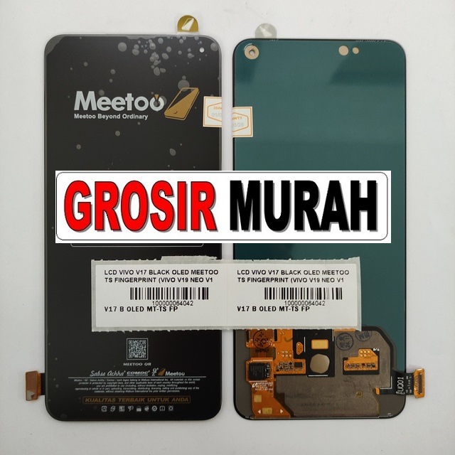 LCD Vivo V17 OLED Meetoo Fingerprint Vivo V19 Neo V19 Idn
