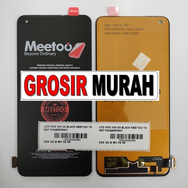 LCD Vivo X50 5G Meetoo Not Fingerprint Black
