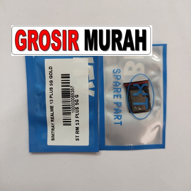 Simtray Realme 13 Plus 5G warna gold - Original
