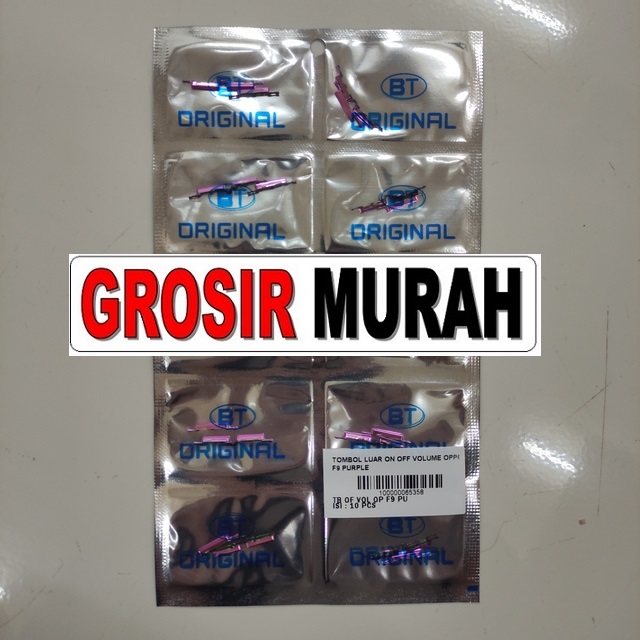 Tombol Luar On Off Volume Oppo F9 Purple