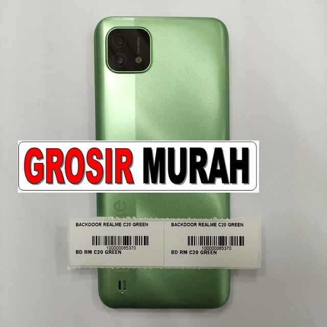 Backdoor Realme C20 OEM Hijau – Cover belakang stylish dan kokoh
