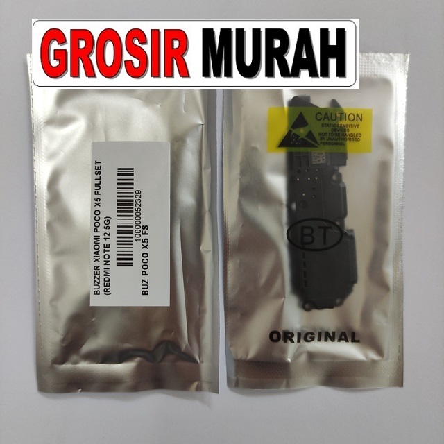 Buzzer Xiaomi Poco X5 Fullset Redmi Note 12 5G