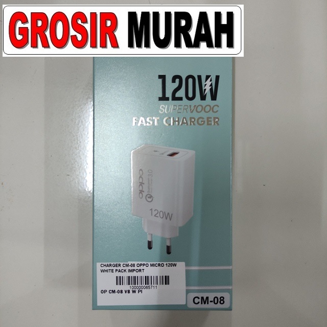 Jual Charger Cm-08 Micro 120W Pack Import