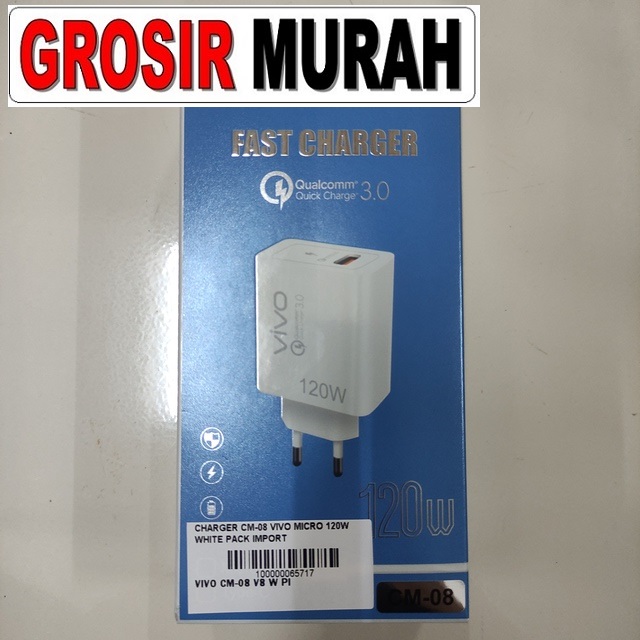 Charger Cm-08 Vivo Micro 120W Pack Import