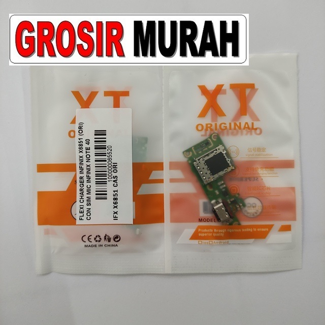 Flexi Charger Infinix X6851 Ori Note 40 Pro 5G