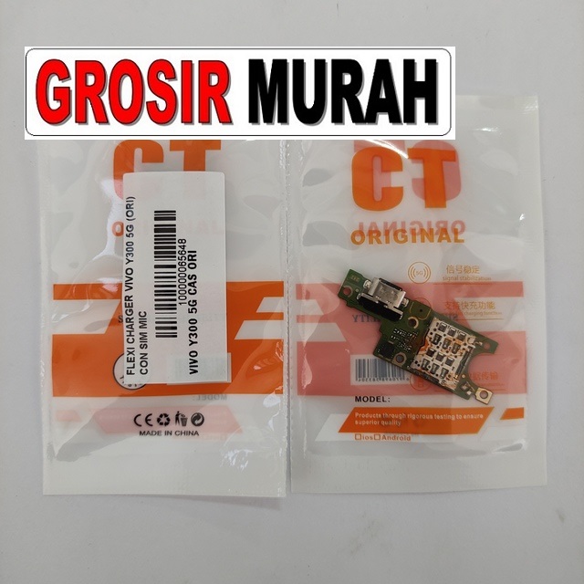 Flexi Charger Vivo Y300 5G Ori Con Sim Mic