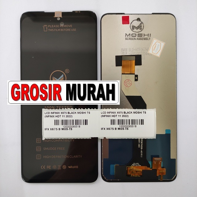 LCD Infinix X675 Moshi untuk Infinix Hot 11 2022