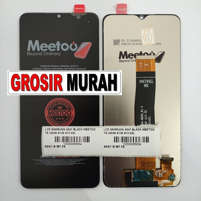 LCD Samsung A047 Meetoo / A04s / A136 A13 5G Black
