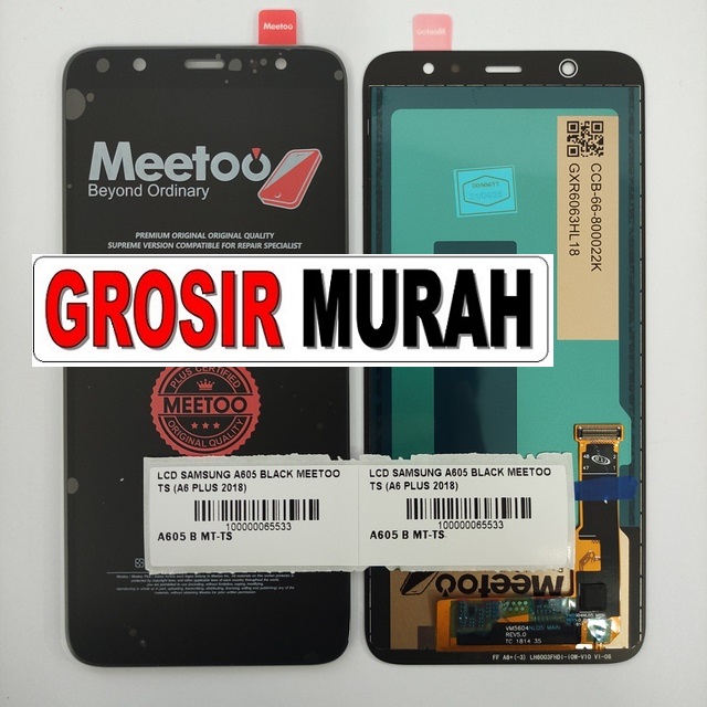 LCD Samsung A605 Meetoo A6 Plus 2018 Black