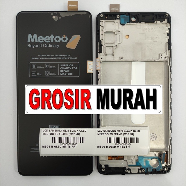 LCD Samsung M526 OLED Meetoo Frame M52 5G