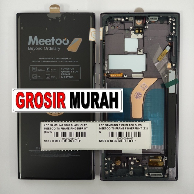 LCD Samsung S908 OLED Meetoo Frame Fingerprint S22 Ultra 5G