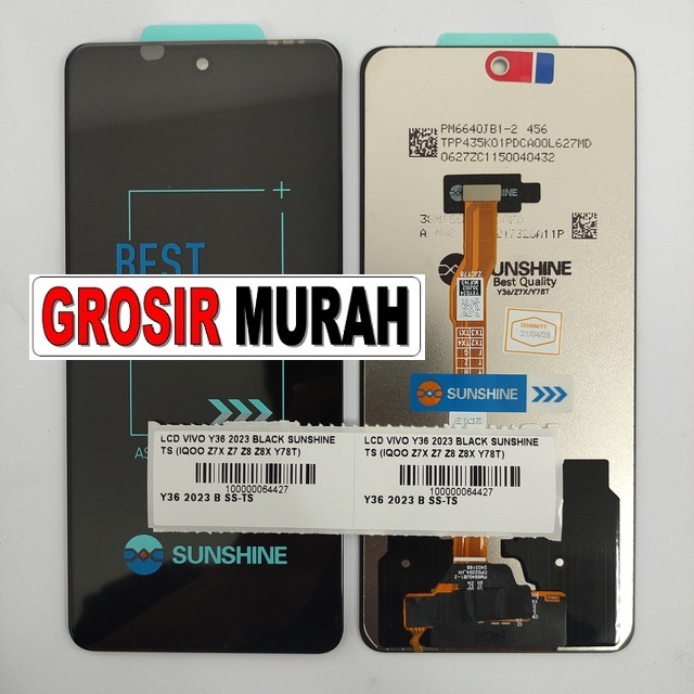 LCD Vivo Y36 2023 Sunshine kompatibel iQOO Z7X Z7 Z8 Z8X Y78T Y77T 5G Y78 5G Y100T 5G Y100i