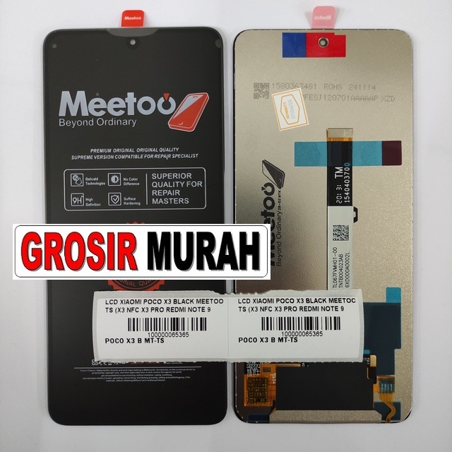 LCD Xiaomi Poco X3 Meetoo X3 NFC X3 Pro Redmi Note 9 Pro 5G Xiaomi 10T Lite 5G