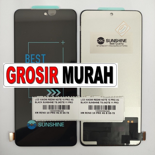 Lcd Redmi Note 10 Pro 4G Sunshine Note 11 Pro 4G 5G Note 12 Pro 4G Poco X4 Pro 5G