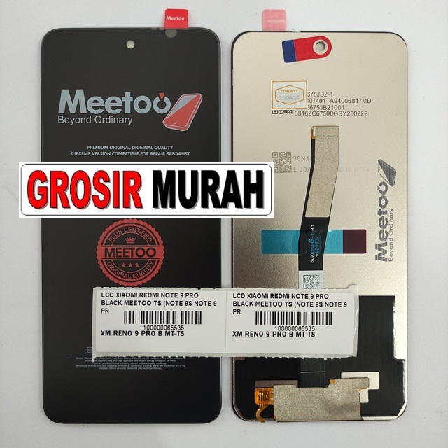LCD Redmi Note 9 Pro Meetoo Note 9S Note 9 Pro Max Note 10 Lite