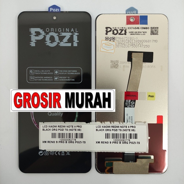 Jual Lcd Xiaomi Redmi Note 9 Pro Note 9S Org Pozi