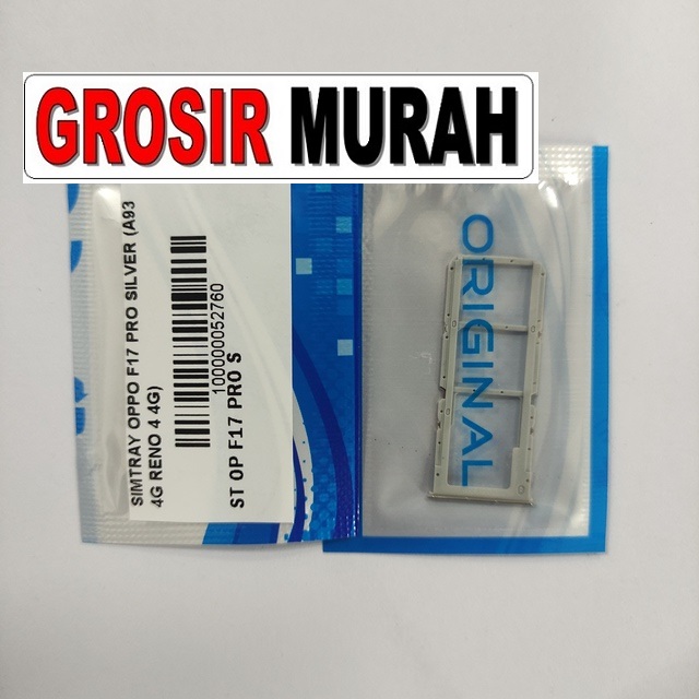 Simtray Oppo F17 Pro A93 4G Reno 4 4G Silver