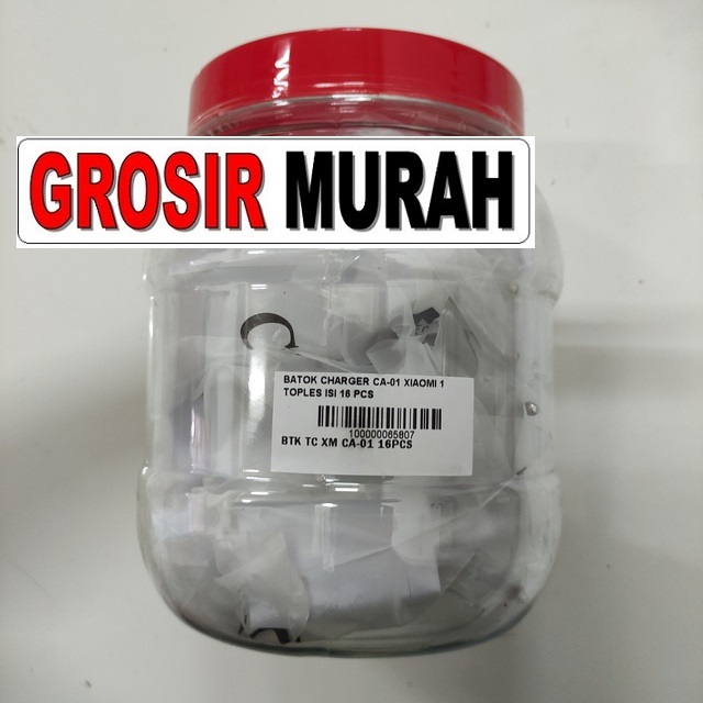 Jual Batok Charger Ca-01 1 Toples Isi 16 Pcs