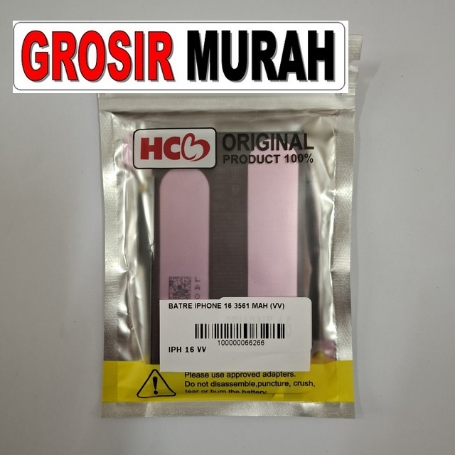 Batre iPhone 16 3561 mAh VV original