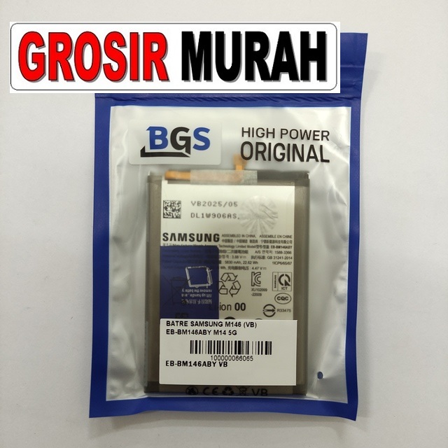 Batre Samsung M146 VB Eb-Bm146Aby M14 5G