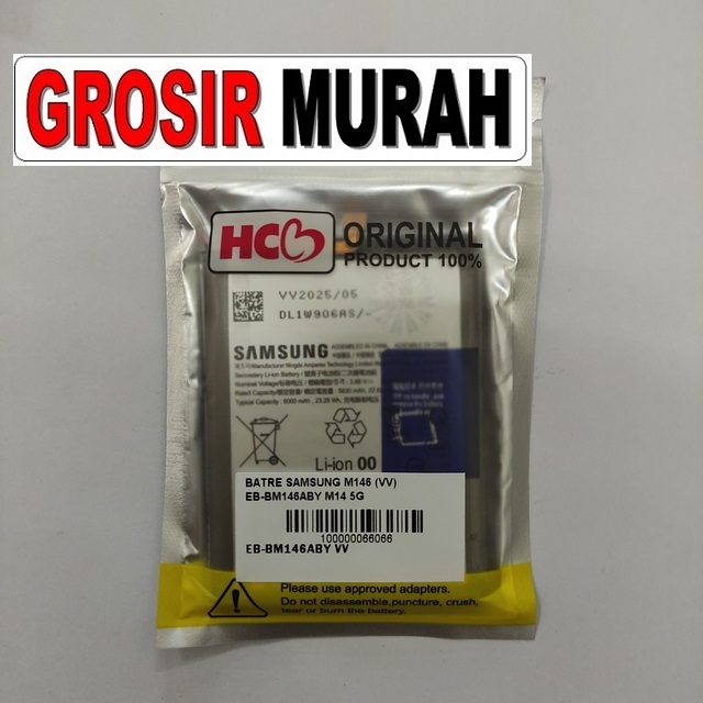 Batre Samsung M146 VV Eb-Bm146Aby M14 5G