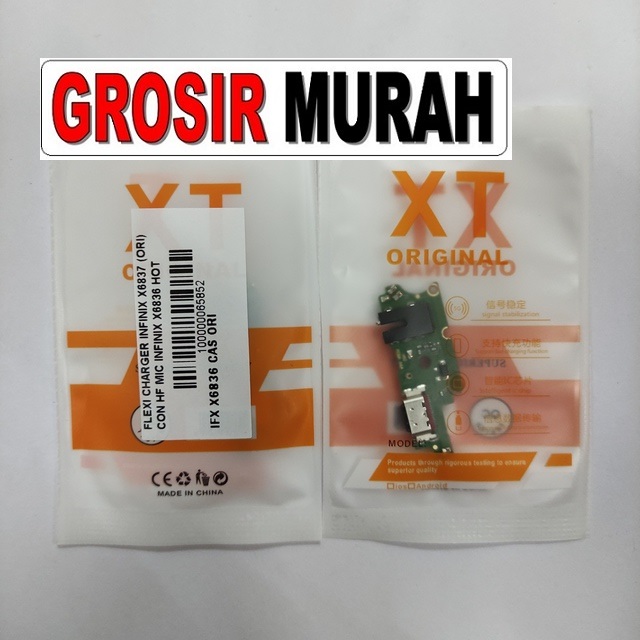 Flexi Charger Infinix X6837 Ori X6836 Hot 40 Pro Hot 40