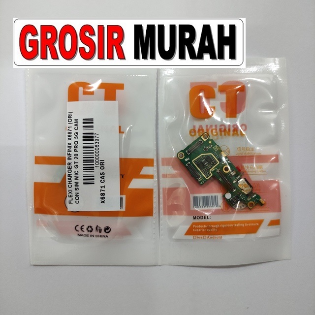 Flexi Charger Infinix X6871 Ori GT 20 Pro 5G Camon 30 Pro 5G