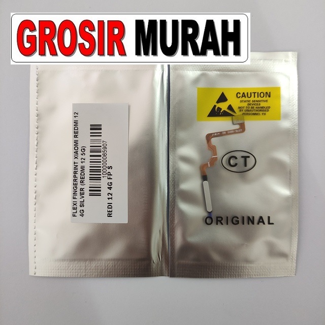 Flexi Fingerprint Xiaomi Redmi 12 4G Redmi 12 5G warna silver