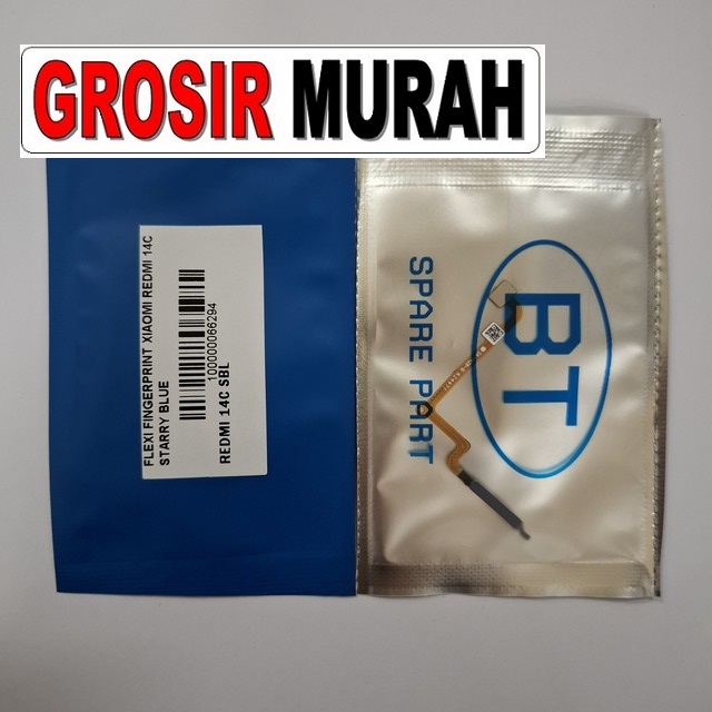 Flexi Fingerprint Xiaomi Redmi 14C warna Starry Blue Original
