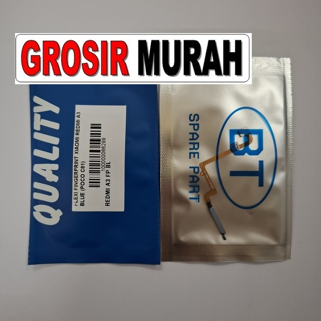 Flexi Fingerprint Xiaomi Redmi A3 Original Kompatibel Poco C61 warna blue
