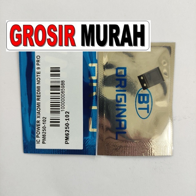 Jual Ic Power Pm6250-102 Xiaomi Redmi Note 9 Pro