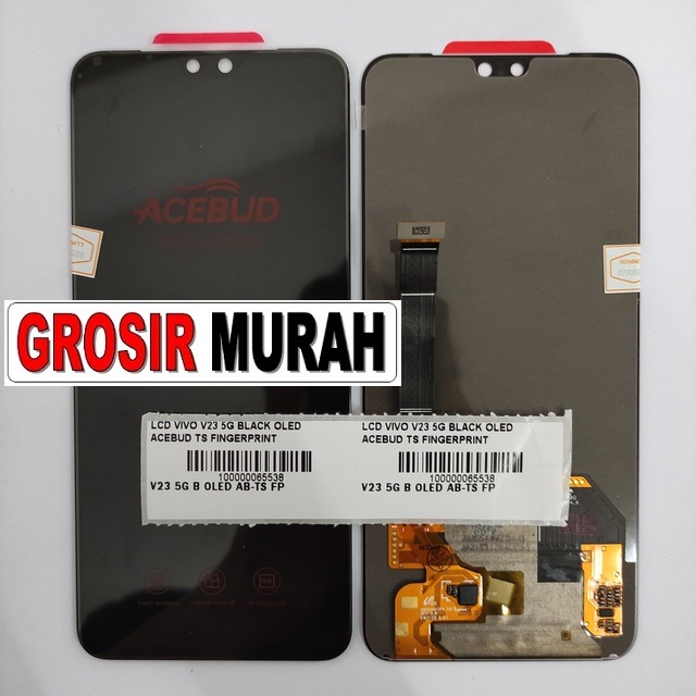 LCD Vivo V23 5G OLED Acebud Fingerprint Black
