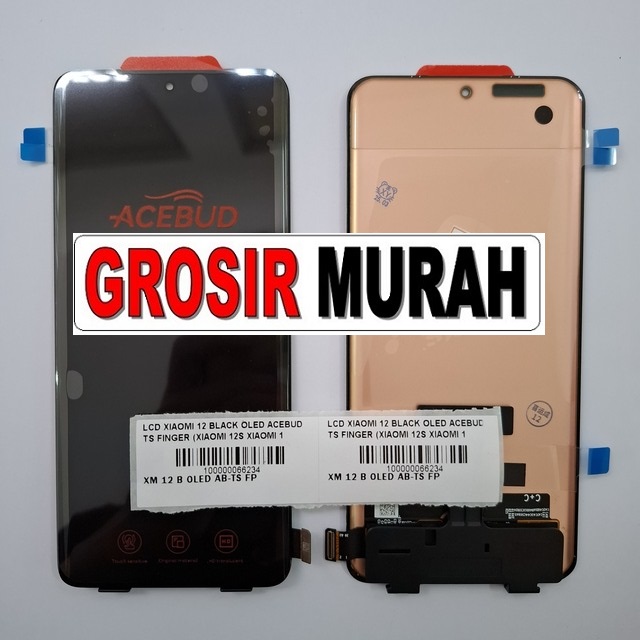 Lcd Xiaomi 12 Oled Acebud (Xiaomi 12S Xiaomi 12X) - Presisi, mudah dipasang, tampilan tajam, multitouch 10 jari